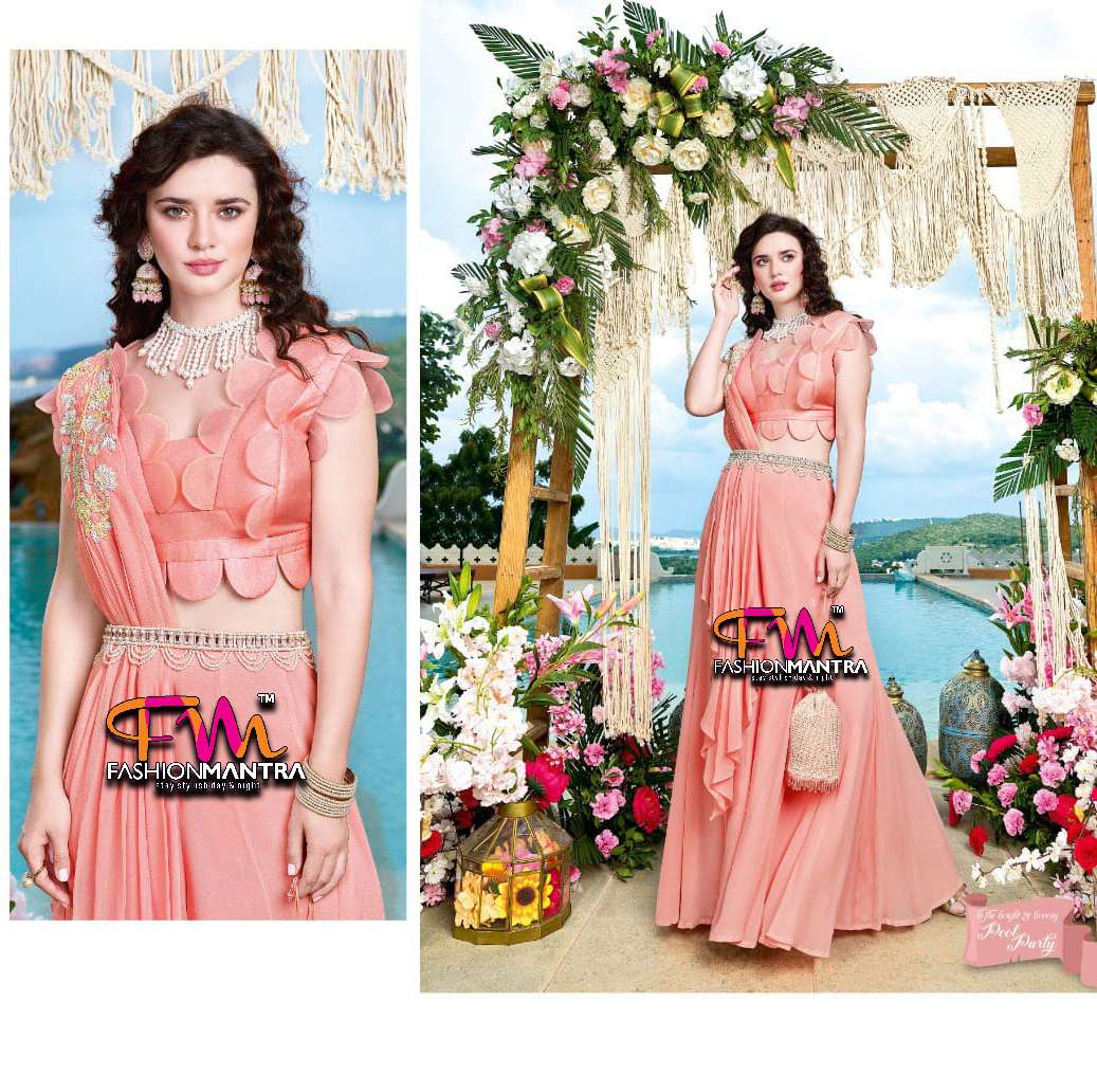 Designer Pestal Colour Lehenga Collection