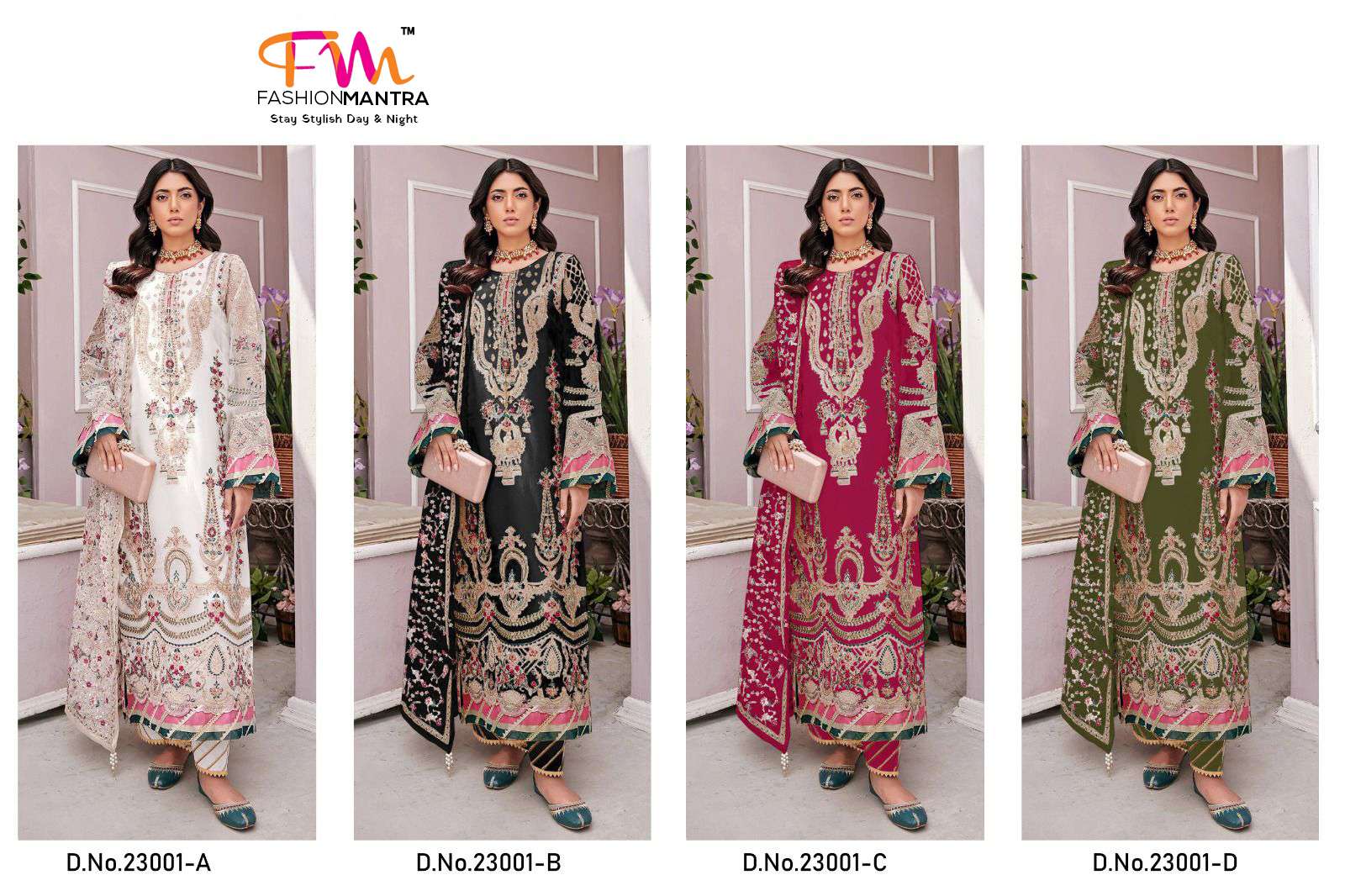 Fancy Embroidery Pakistani Suits