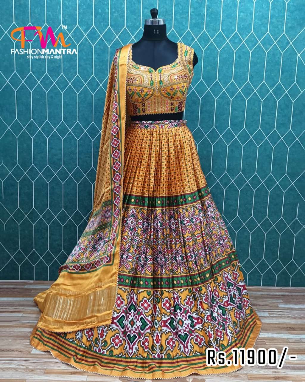 Georgette Heavy Crop Top, Embroidered at Rs 2000/piece in Ahmedabad | ID:  2851973584088