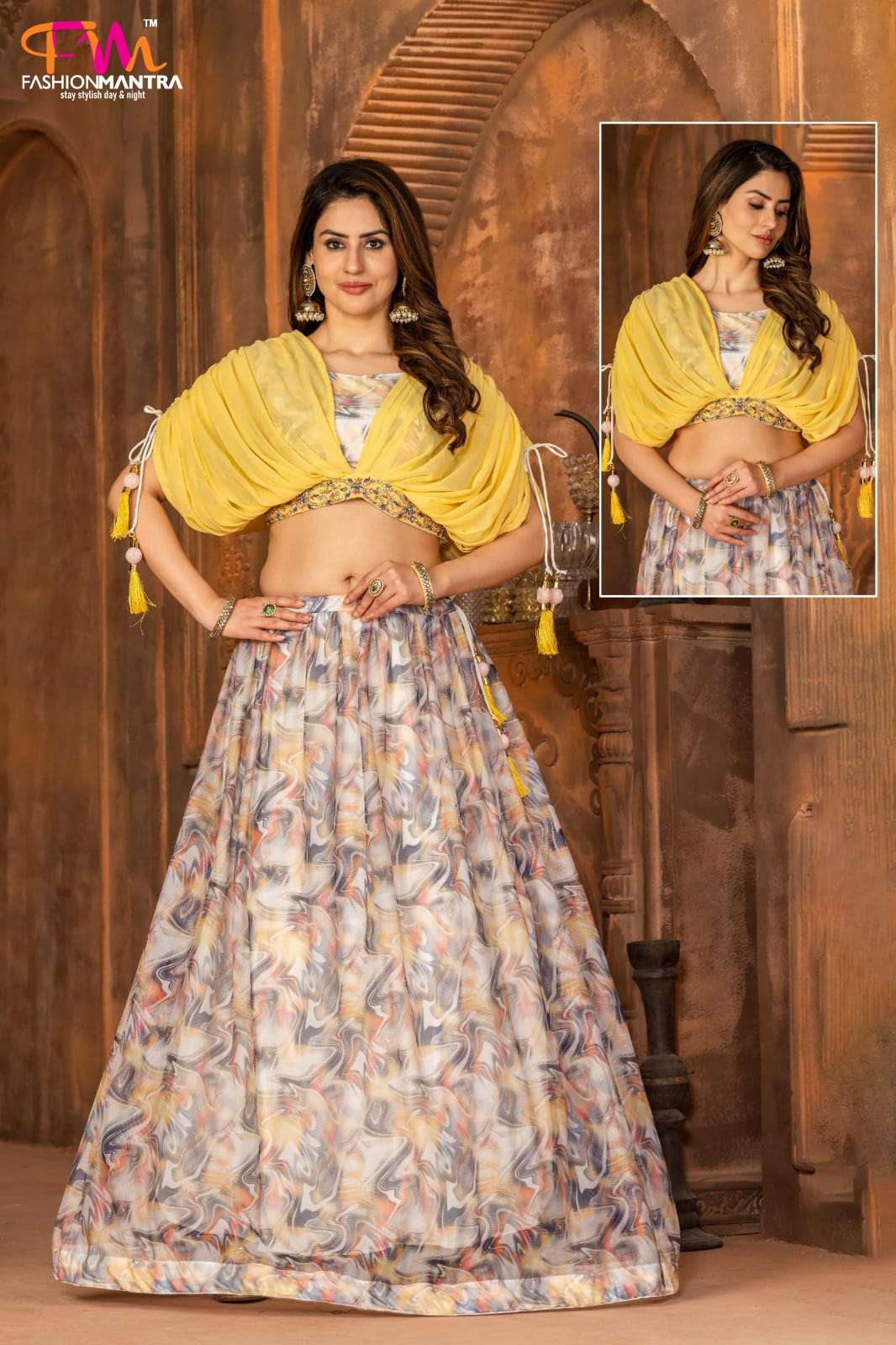 Crop Top Lehenga For Party & Reception