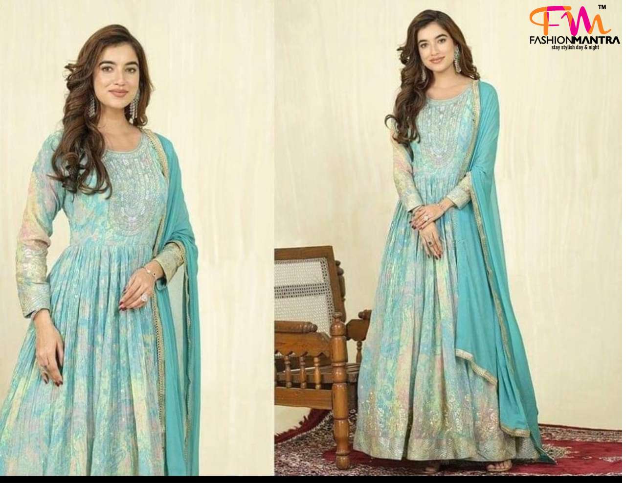 New Long Kurthi With Duppada